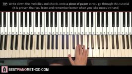 DELTARUNE  Chaos King Piano Tutorial Lesson