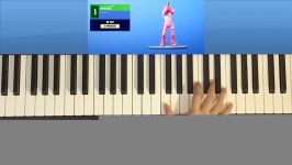 HOW TO PLAY  FORTNITE EMOTE  Battle Call Piano Tutorial Lesson