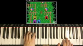 HOW TO PLAY  FNAF World  Pinwheel Circus Theme Piano Tutorial