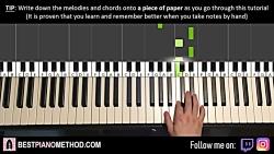 Alec Benjamin  The Water Fountain Piano Tutorial Lesson