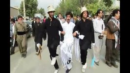 شادی گروه های سنتی اقوام ایرانی حاضر در جشنواره تئاتر