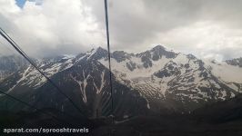 سفرنامه روسیه اتوموبیل قله البروس در کوههای قفقاز  تابستان 1398