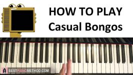 HOW TO PLAY  FNAF Sister Location OST  Casual Bongos Piano Tutorial Lesson