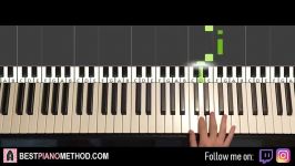 Alan Walker  Tired Piano Tutorial Lesson