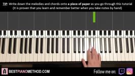 Ed Sheeran  Cross Me Piano Tutorial Lesson