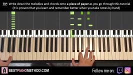 John Murphy  In the House In a Heartbeat Piano Tutorial Lesson