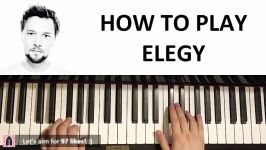 HOW TO PLAY  TheFatRat  Elegy Piano Tutorial Lesson