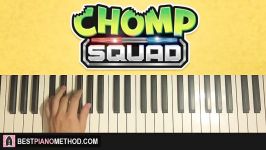 HOW TO PLAY  CHOMP SQUAD  Opening Song Piano Tutorial Lesson