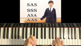 HOW TO PLAY  循道中學仝人  SAS SSS ASA AAS 《三角形的驗證》 鋼琴 Piano Cover by Amosdoll