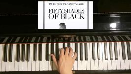 How To Play  Fifty Shades Of Black Trailer Song Piano Tutorial