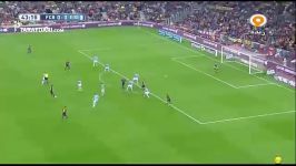 خلاصه بازی بارسلونا 3 0 ایبار