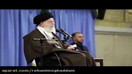 امام خامنه ایبه مامیگفتندکه دراروپا حجاب نیست زن ومردباهم قاطی اند