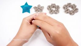 بازی آهنربا کروی مگنت Playing with 10000 magnetic balls