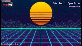 دانلود رایگان پروژه آماده افترافکت رقص نور به سبک قدیمی 80s Audio Spectrum