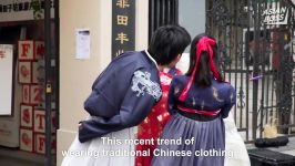 Would You Wear Traditional Chinese Clothes In PublicSocial ExperimentASIAN BOSS