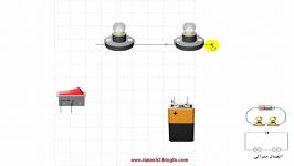 آموزش بستن لامپ به صورت متوالی سری