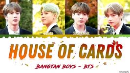 Hoses of cards from BTS Jin jungkook taehyung jimin