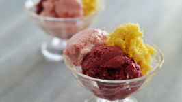 طرز تهیه بستنی میوه ای خوشمزه سالم آسون بیاد بستنی میوه ای های قدیم ایران