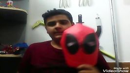 نقد بررسی هلمت dead pool کاسپلی