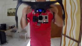 کواد کوپتر مجهز به لرزشگیر دوربین 180 درجه ساخت ایران
