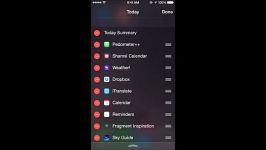 آموزش اضافه کردن ویجت به Notification Center در iOS 8