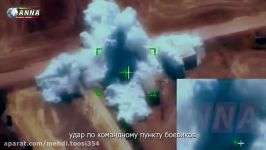 ادامه بمباران هوایی تروریست‌ها در ادلب حماه توسط جنگنده‌های روسیه سوریه