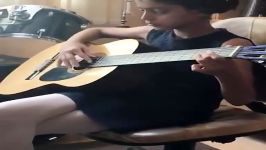 نازنين زهرا شیاسی هنرجوی گیتار فرزین نیازخانی آموزشگاه موسیقی فریدو