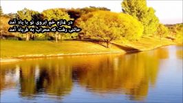 Hafez .......... حافظ  در نمازم خم ابروی تو یاد آمد