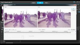 آموزش گرفتن لرزش دوربین در Corel VideoStudio Pro X7