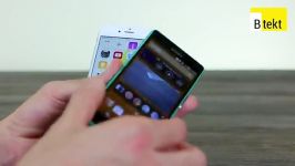 Xperia Z3 Compact versus iPhone 6 video parison