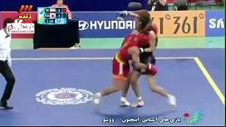 مسابقات آسیاییکسب مدال نقره ووشو  حمیدرضا لادور