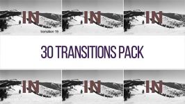 پروژه افترافکت مجموعه ترانزیشن Elegance of Transitions Pack