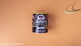 جو دو سر سفید کویکر QUAKER WHITE OATS