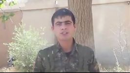 شهید علوی YPG شیار کوبانی  در مبارزه داعش
