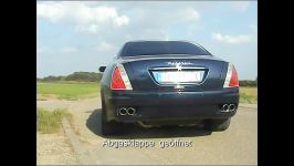 گاز دادن ماشین Maserati Quattroporte