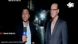 گفتگو فرماندار شیراز درخصوص آتش سوزی هتل آسمان  شیراز