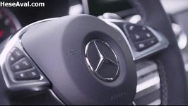 زیبا. نمای داخلی مرسدس بنز C63 AMG