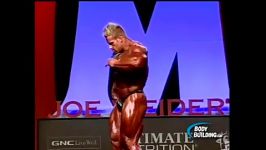 Jay Cutler Mr Olympia 2010 Final Posing