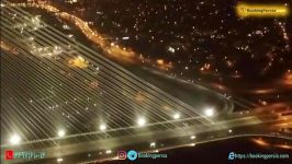 پل کابلی آدا در صربستان به طول یک کیلومتر  بوکینگ پرشیا bookingpersia
