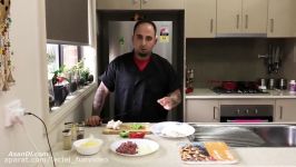 آموزش آشپزی جواد جوادی  قسمت 23  قطاب پیتزایی