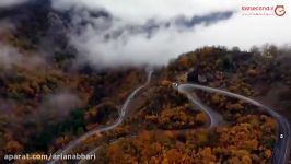 جاده زیبا رویایی توسکستان، گلستان، ایران، استان گلستان