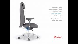 نحوه استفاده صندلی مدیریتی SM910 نیلپر