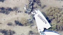 سفینه فضایی شرکت ویرجین در کالیفورنیا سقوط کرد