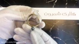 گوشواره زنانه جیپسی نگین مروارید کبود EAR523G0