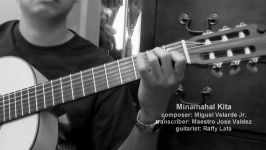 Minamahal Kita  M. Velarde Jr. arr. Jose Valdez Solo Classical Guitar