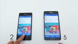 Sony Xperia Z3 vs Samsung Galaxy Note 4  Speed Test