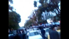 سنندج بازهم ناآرام شدتظاهرات شنبه سنندج