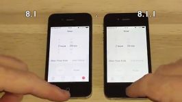 مقایسه عملکرد iOS 8.1.1 iOS 8.1 در iPhone 4S