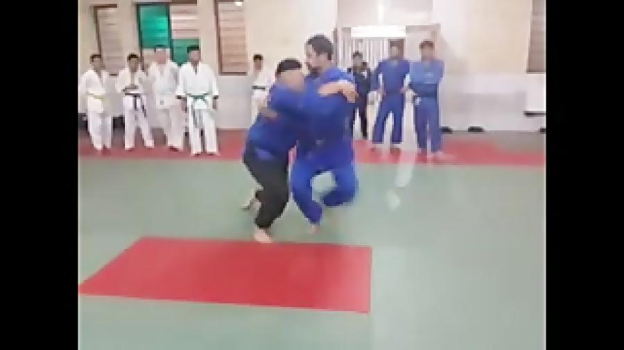 جودو.سنسی ابراهیم عزیزالهی.Judo.Sensei Azizollahi.