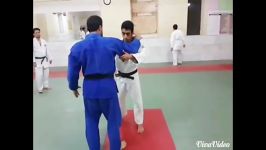 سنسی ابراهیم عزیزالهی Sensei Azizollahi Osoto gari